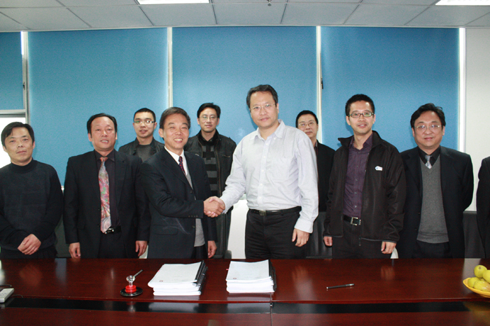 我院與圣戈班石膏建材（葫蘆島）有限公司順利簽約