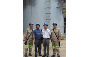 林楚榮院長到紹興兆山建材水泥生產線煙氣脫硝工程現(xiàn)場檢查工作