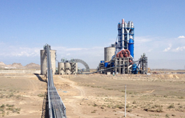 寧夏明峰建材5000tpd生產(chǎn)線