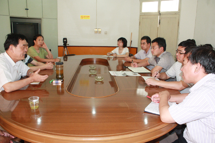 我院文明共建結對幫扶組到文明結對村走訪調研