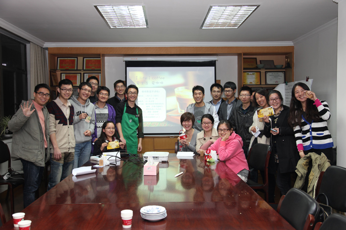 院團(tuán)委“愛生活?愛咖啡”咖啡教室溫暖開講