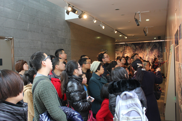 院團(tuán)委組織團(tuán)員青年參觀“煌煌大觀—敦煌藝術(shù)展”