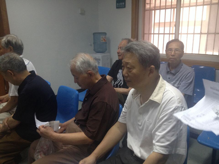 關(guān)愛退休人員，我院完成退休人員年度體檢工作