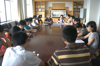 我院召開2009年上半年通訊員工作會議