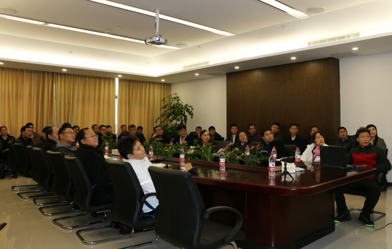 山東臨沂經(jīng)信委一行到訪公司