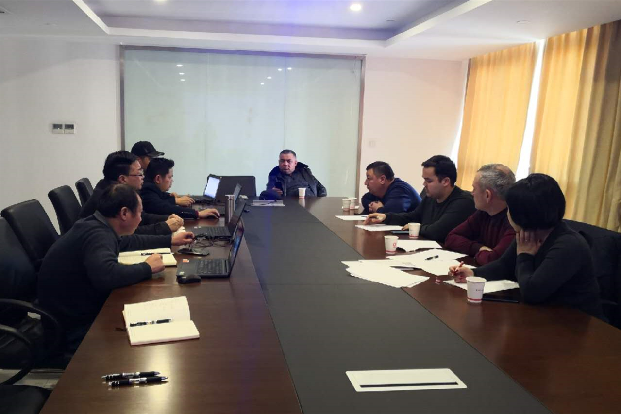 烏茲別克斯坦客人訪問公司