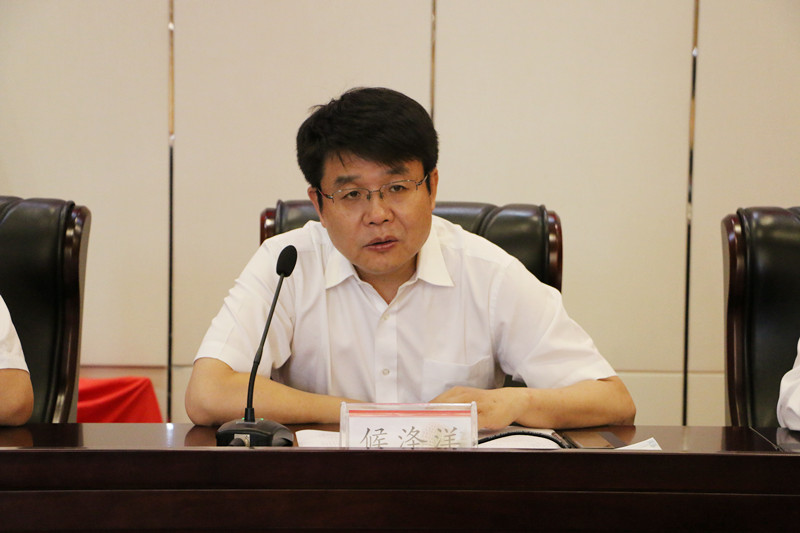 侯滌洋、張乃旺一行到公司調(diào)研指導(dǎo)工作