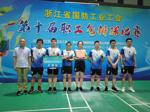 公司參加省國防工會(huì)氣排球比賽取得佳績
